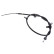 Cable del freno de mano ADG04697 Blue Print