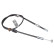 Cable del freno de mano ADH246142 Blue Print