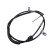 Cable del freno de mano ADH246151 Blue Print