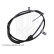 Cable del freno de mano ADH246151 Blue Print, Miniatura 2