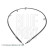 Cable del freno de mano ADM546121 Blue Print, Miniatura 2