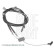Cable del freno de mano ADM546128 Blue Print, Miniatura 2
