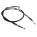 Cable del freno de mano ADM54672 Blue Print