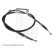 Cable del freno de mano ADM54672 Blue Print, Miniatura 2