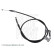 Cable del freno de mano ADM54693 Blue Print, Miniatura 2