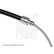Cable del freno de mano ADR164601 Blue Print, Miniatura 7