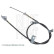Cable del freno de mano ADT346306 Blue Print, Miniatura 2