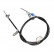 Cable del freno de mano ADT346341 Blue Print