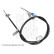 Cable del freno de mano ADT346341 Blue Print, Miniatura 5