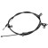 Cable del freno de mano ADT346358 Blue Print