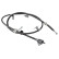 cable del freno de mano ADT346386 Blue Print