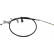 Cable del freno de mano BHC-2053 Kavo parts