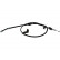 Cable del freno de mano BHC-2073 Kavo parts
