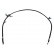 Cable del freno de mano BHC-4576 Kavo parts