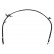 Cable del freno de mano BHC-4576 Kavo parts, Miniatura 2