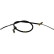 Cable del freno de mano BHC-9053 Kavo parts