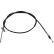 Cable del freno de mano BHC-9117 Kavo parts, Miniatura 2