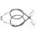 Cable del freno de mano K10015 ABS