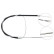 Cable del freno de mano K10256 ABS