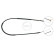 Cable del freno de mano K10577 ABS, Miniatura 3