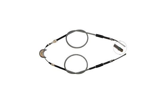 Cable del freno de mano K10675 ABS, Imagen 2