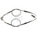 Cable del freno de mano K10675 ABS, Miniatura 3
