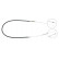 Cable del freno de mano K10786 ABS