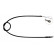 Cable del freno de mano K10936 ABS, Miniatura 2