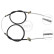 Cable del freno de mano K10955 ABS, Miniatura 3