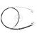 Cable del freno de mano K10966 ABS, Miniatura 2