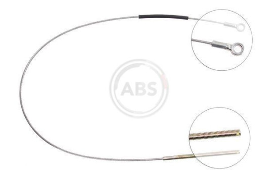 Cable del freno de mano K11155 ABS, Imagen 2