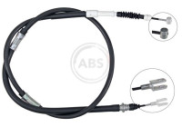 Cable del freno de mano K11164 ABS