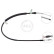 Cable del freno de mano K11478 ABS, Miniatura 3