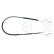 Cable del freno de mano K11596 ABS, Miniatura 3