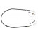 Cable del freno de mano K11636 ABS