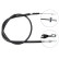 Cable del freno de mano K11656 ABS
