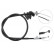 Cable del freno de mano K11817 ABS