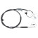 Cable del freno de mano K11845 ABS