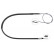 Cable del freno de mano K12030 ABS