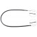 Cable del freno de mano K12236 ABS, Miniatura 2