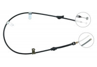Cable del freno de mano K12497 ABS