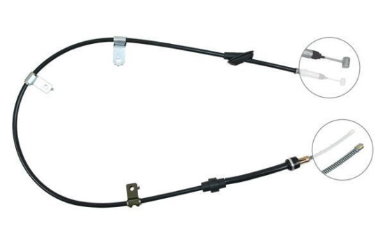 Cable del freno de mano K12497 ABS