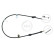 Cable del freno de mano K12497 ABS, Miniatura 3