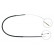 Cable del freno de mano K12526 ABS, Miniatura 2