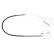 Cable del freno de mano K12526 ABS