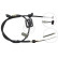 Cable del freno de mano K12637 ABS, Miniatura 2