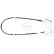 Cable del freno de mano K12668 ABS, Miniatura 3