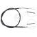 Cable del freno de mano K12686 ABS, Miniatura 2