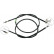 Cable del freno de mano K12815 ABS