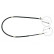 Cable del freno de mano K12818 ABS, Miniatura 2